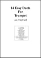 14 Easy Duets For Trumpet P.O.D. cover